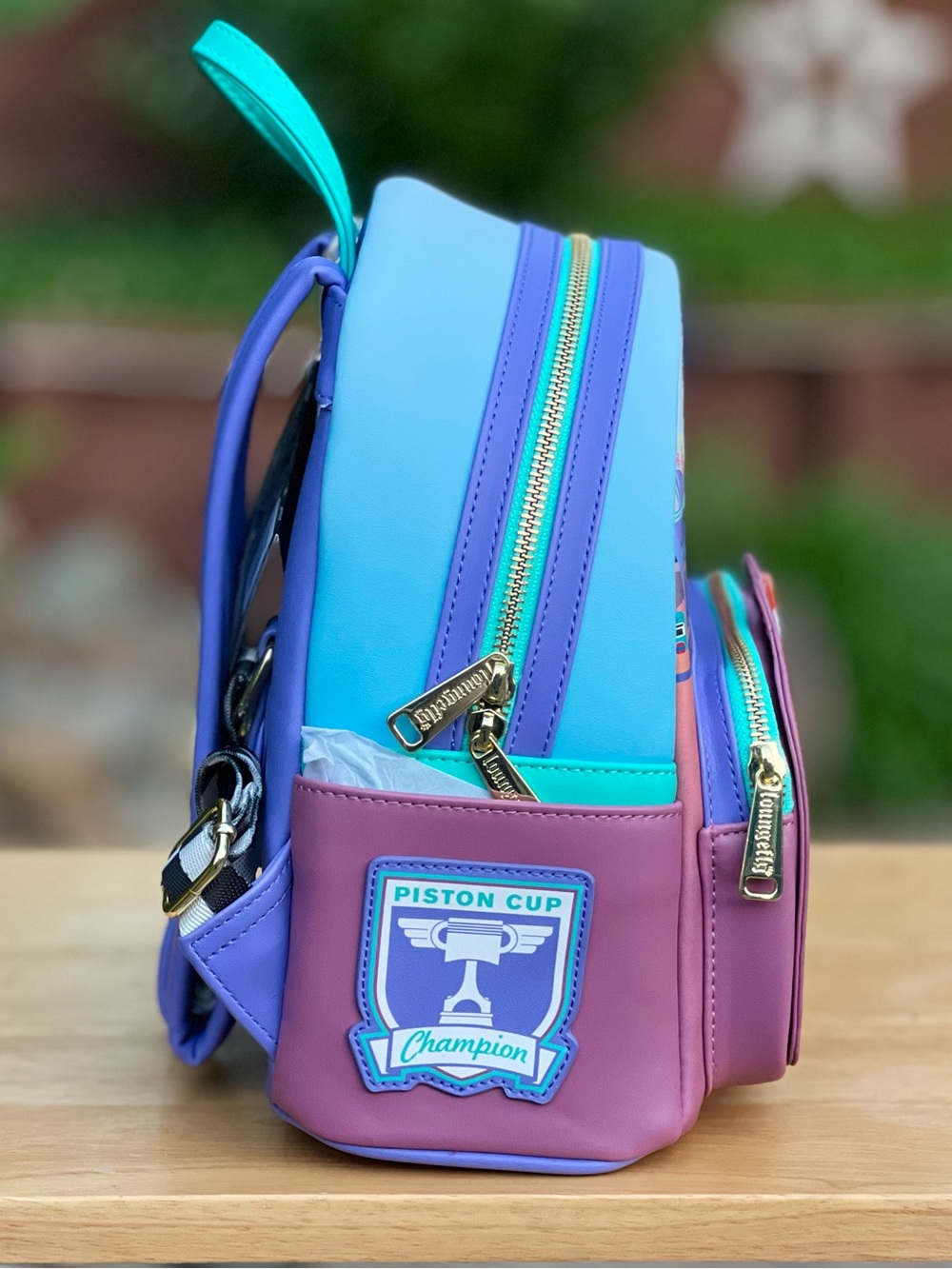 Loungefly Disney Pixar Cars Flo's Diner Mini Backpack Amazon Exclusive NWT - Picture 4 of 12